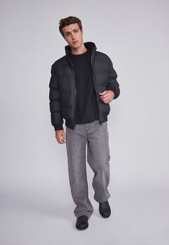 Jeans Hombre Wide Leg Gris Sioux